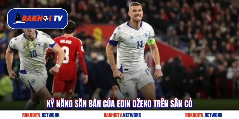 Kỹ năng săn bàn của Edin Džeko trên sân cỏ