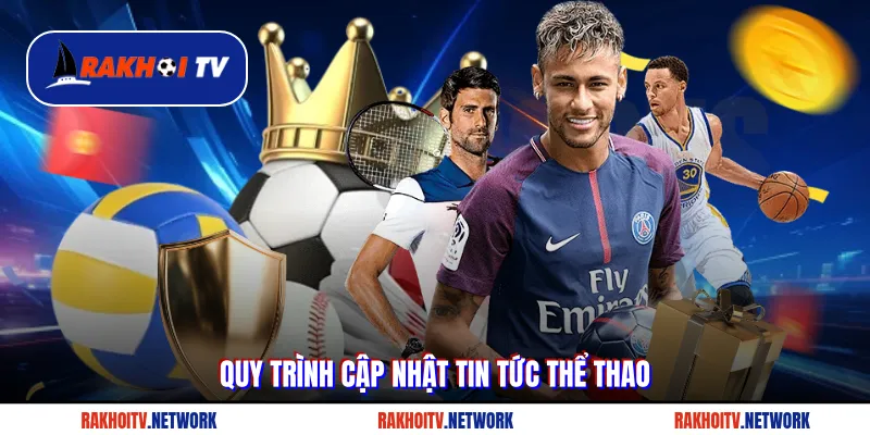 Quy trình cập nhật tin tức thể thao
