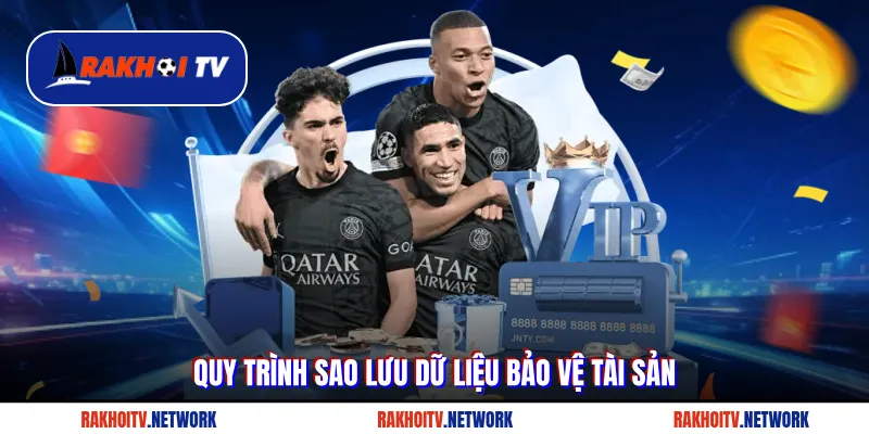 Quy trình sao lưu dữ liệu bảo vệ thông tin cá nhân