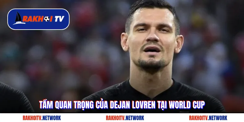 Tầm quan trọng của Dejan Lovren tại World Cup